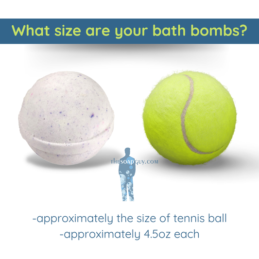 Candy Cane Bath Bombs