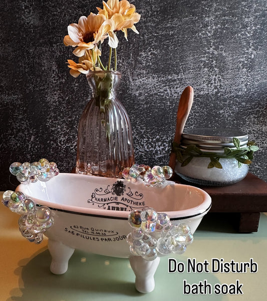 Do Not Disturb magnesium bath soak