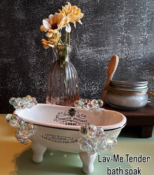Lav-Me Tender magnesium bath soak