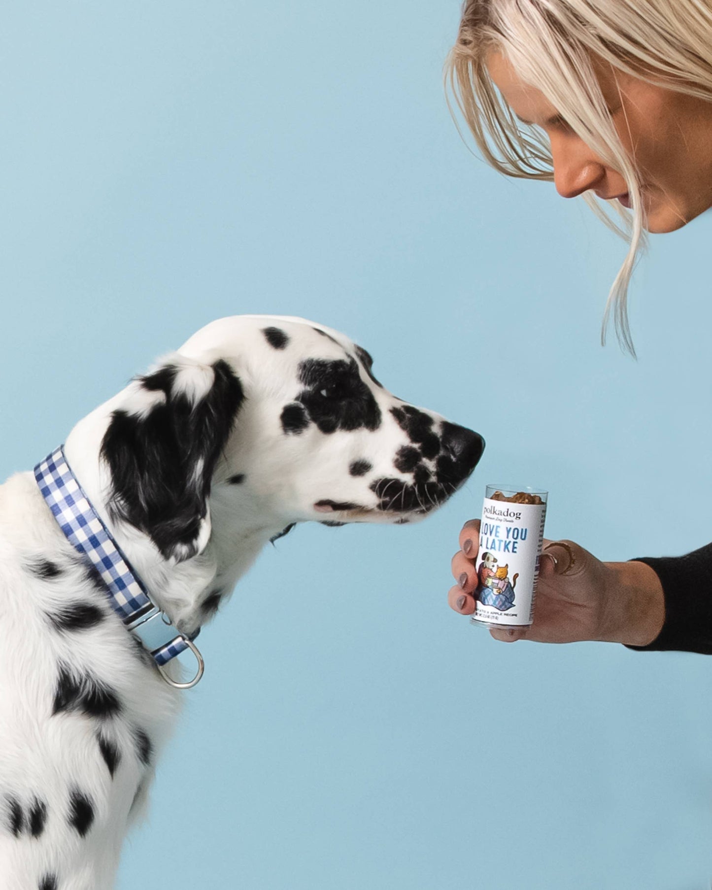 Mini Tube: I Love You A Latke - Dog Treats