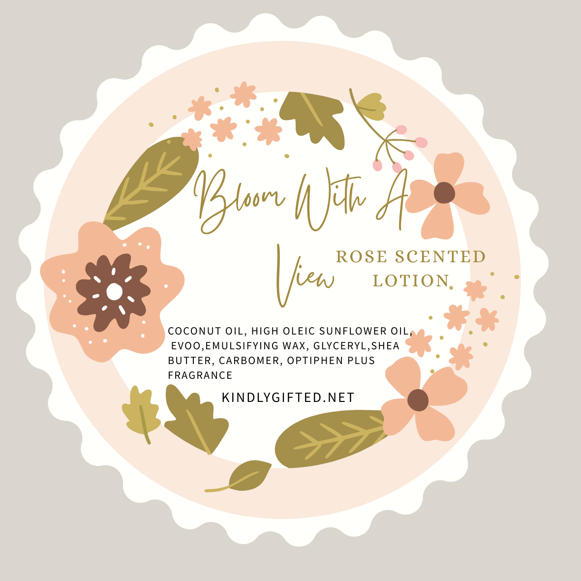 Bloom With a View 2oz lotion