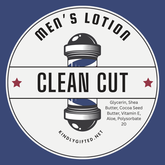 Clean Cut- Men's Lotion 4oz