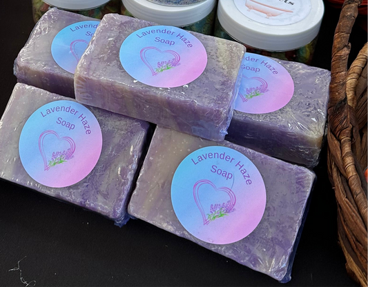 Lavendar Haze bath bar