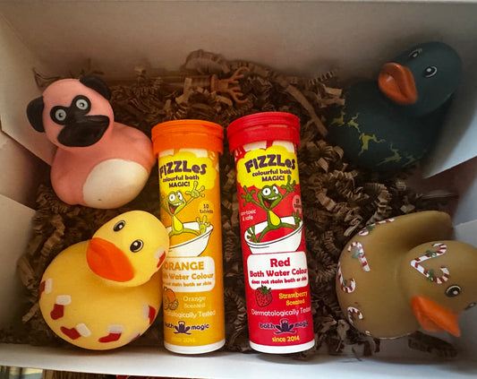 Assorted bath gift boxes for kids