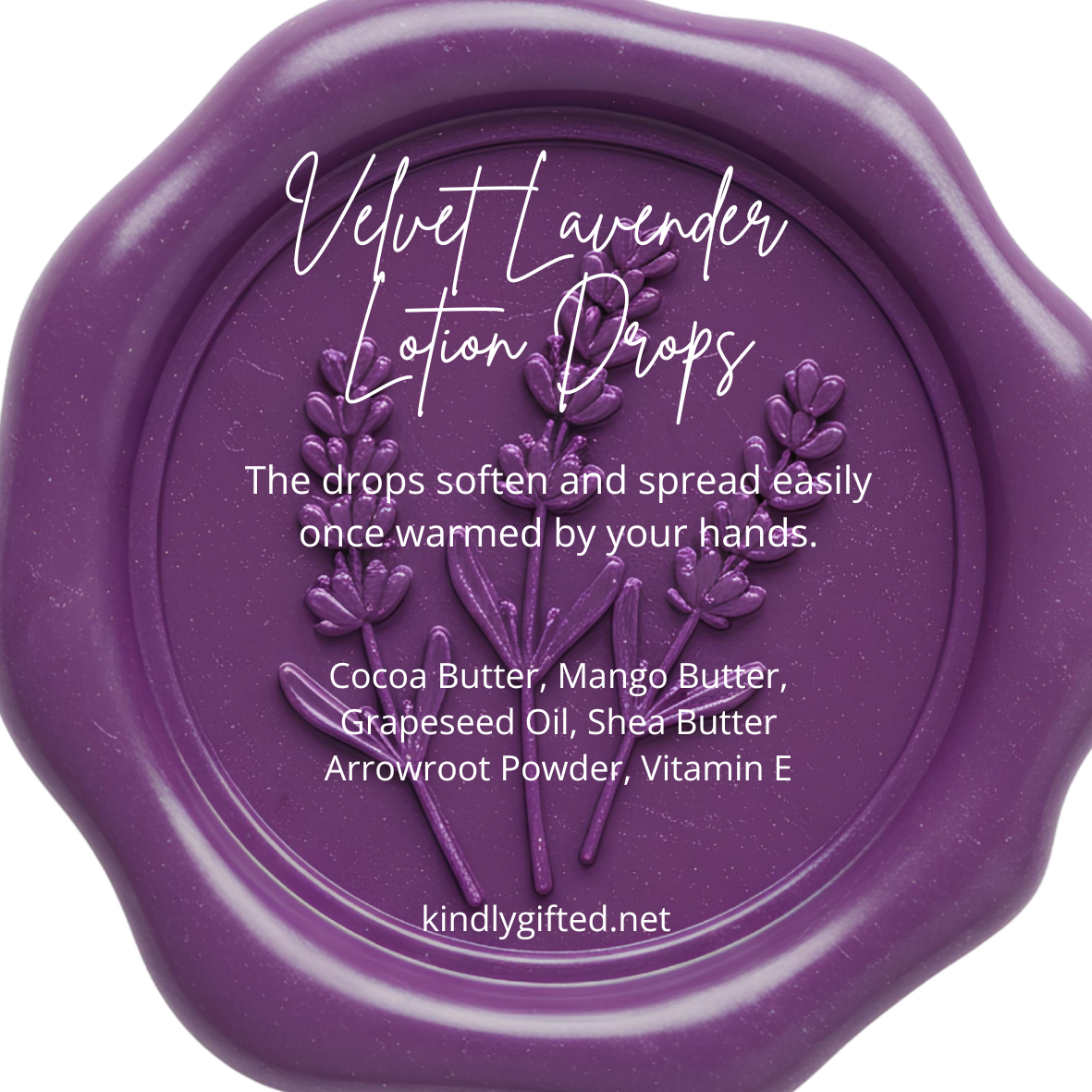 Velvet Lavender - Lotion Drops