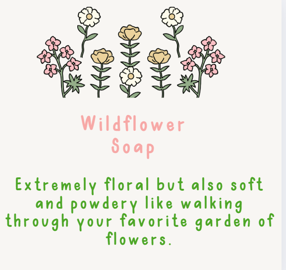 Wildflowers Soap